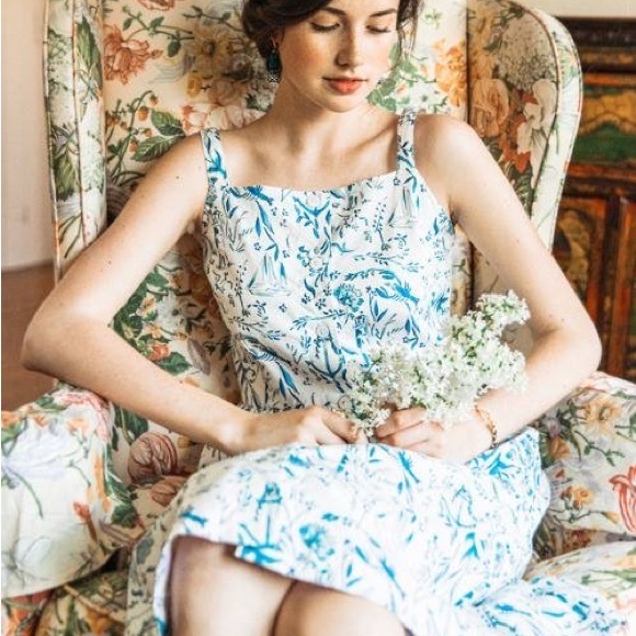 Kiel James Patrick Dresses & Skirts - Nautical Chinoiserie Dress